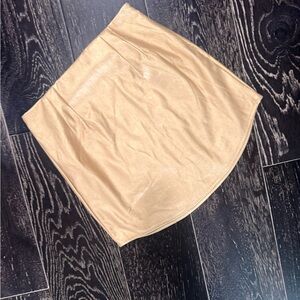 Endless Rose Champagne Mini Skirt